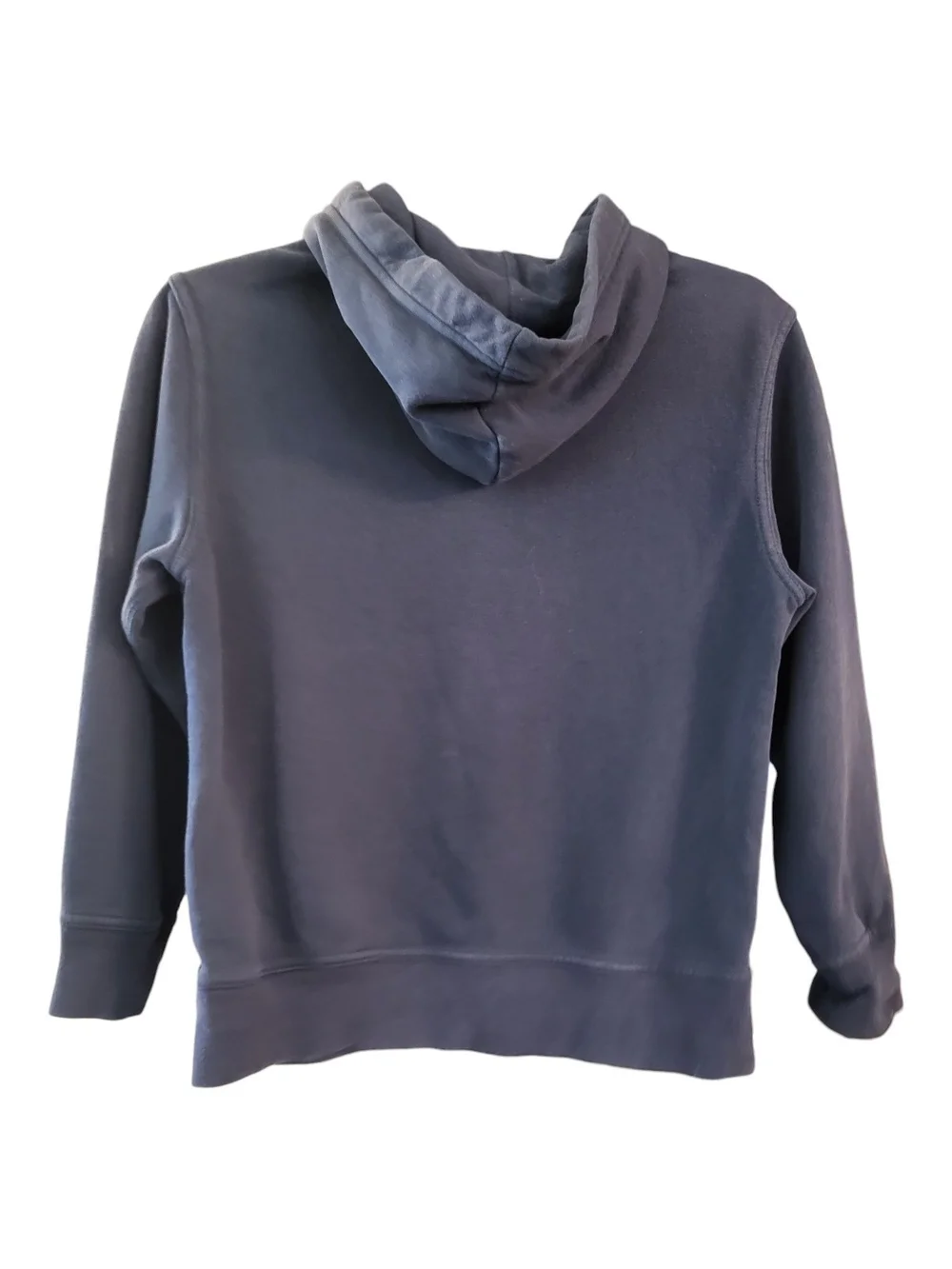GAP Kids Unisex Navy Pullover Hoodie w/ Arch Logo - Size M (8-9)